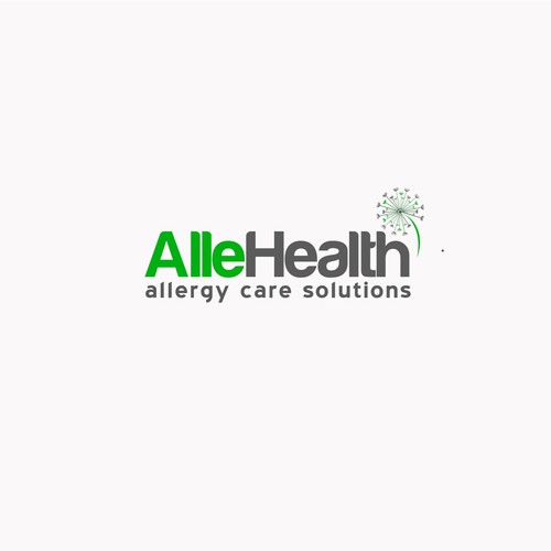 Create a logo for a new allergy company called AlleHealth Design by vandweight