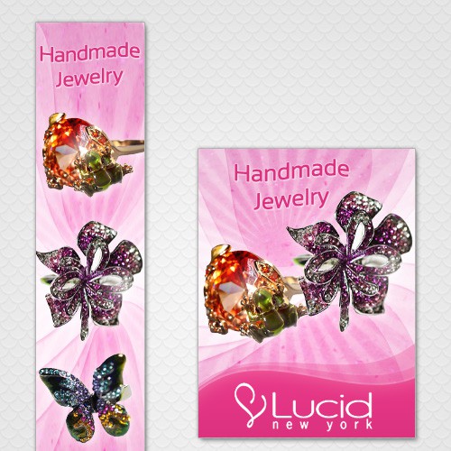 Lucid New York jewelry company needs new awesome banner ads Design by MHY