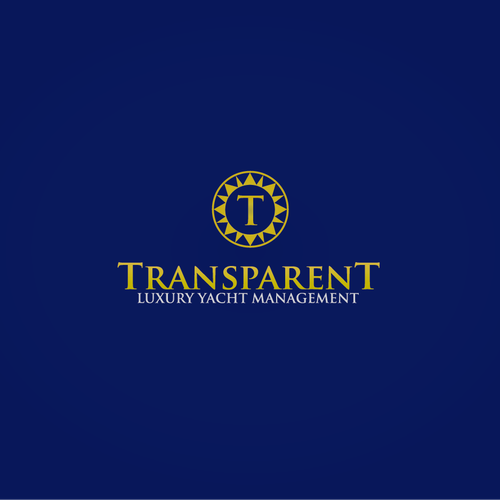 logo for TRANSPARENT Luxury Yacht Management Design by 8VASILEV8