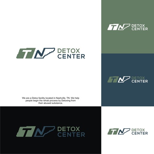 Detox Center Logo Design réalisé par @ProSolution.