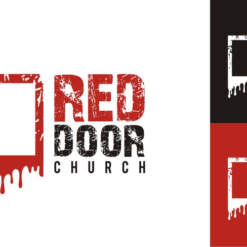Red Door church logo Réalisé par Thomas Paul