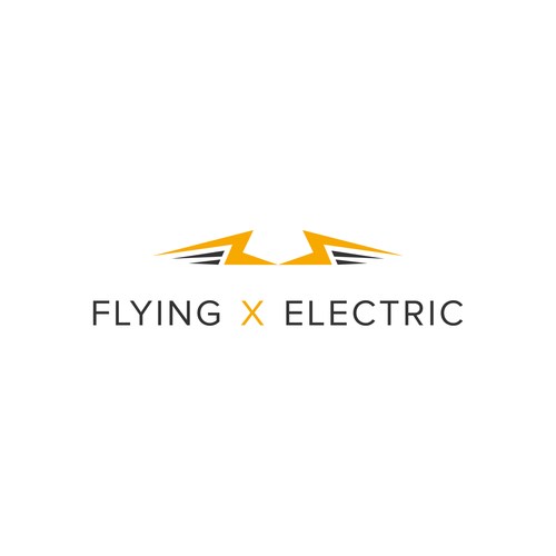 Flying X Electric Logo Design by Artvin