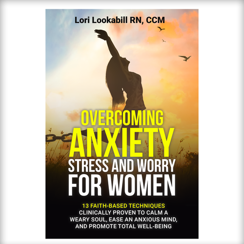 Creative book cover that incites feeling of peace, health and strength appealing to women Design by N&N Designs