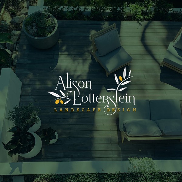 Design by Maxobiz_official titled "Alison Lotterstein - Logo Design "