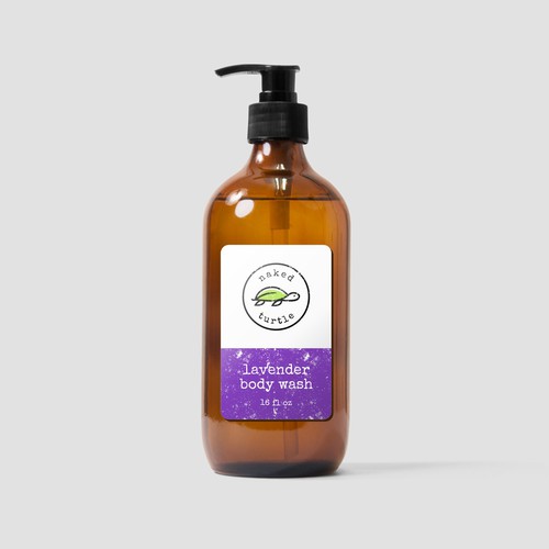 Design a cool logo for a natural body wash, Naked Turtle! Design by gaga vastard