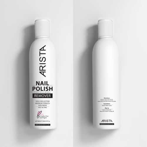 Arista Nail Polish Remover Design by Mostafa Shora