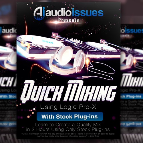 Create a Music Mixing Poster for an Audio Tutorial Series Réalisé par Designs_DK