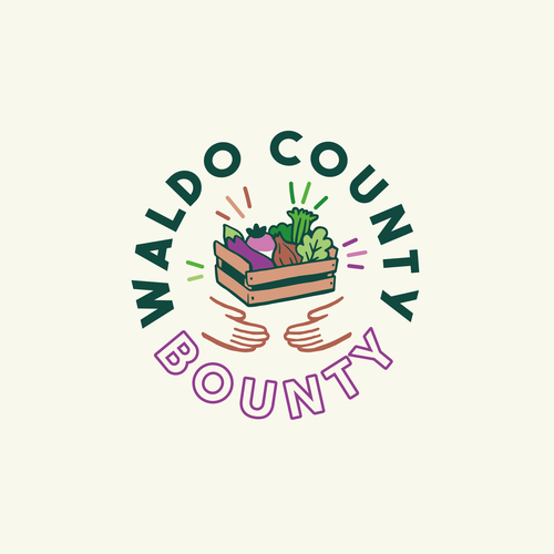 99nonprofits winner - Design a fresh, active logo for a nonprofit fighting hunger with locally grown foods in Maine. Design by Ameline Studio