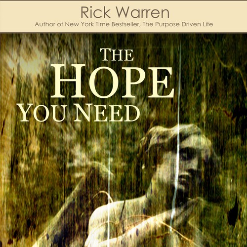 Design Rick Warren's New Book Cover Diseño de sepia design