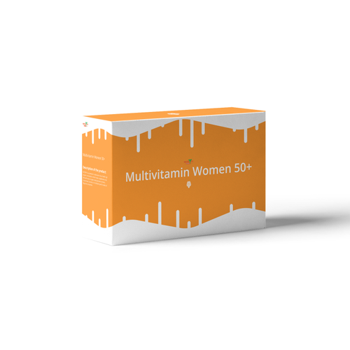 Design a premium packaging for Multivitamin for women 50+ brand for Nigerian Consumers-ontwerp door Holy_B