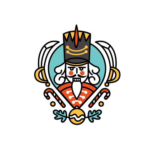 Design a Beautiful Nutcracker Sticker Design by yulianzone