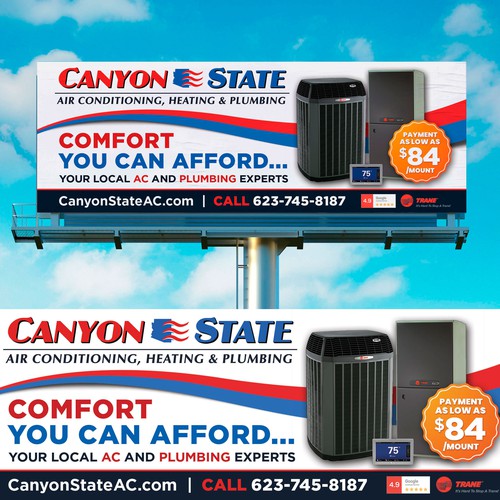 Design An Eye-Catching Billboard For An HVAC Company Design réalisé par 4rtmageddon™