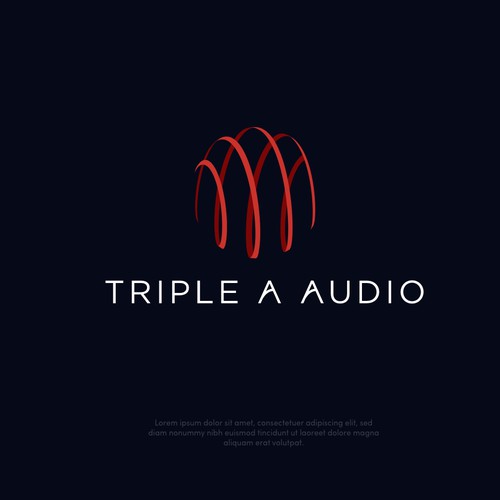 Logo And Branding Guide for High End Music Tech Company Design by vedik.studio®