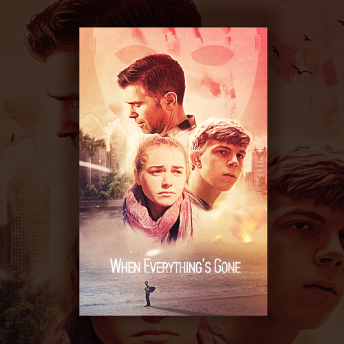 When Everything's Gone Movie Poster Design Design by lidia.puccetti