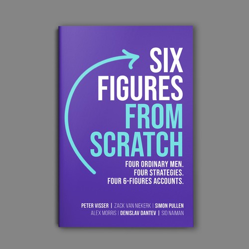 Design an E-book cover that teaches people how to build 6-figure trading accounts, that pops! Design by fingerplus