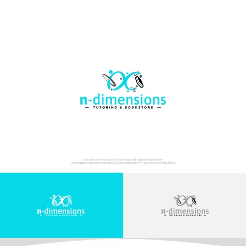 Math/Science Tutoring & Bookstore logo to be used for storefront, abstract & professional Design by opiq98