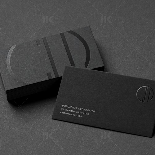 Design MINIMALIST - BLACK DESIGN por IK_Designs