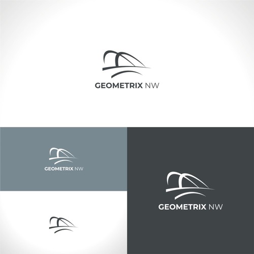 Bridge Construction Logo for Geometrix NW Design by MAhi2014