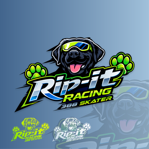 "Rip it Racing" winning Postcard, flyer or print