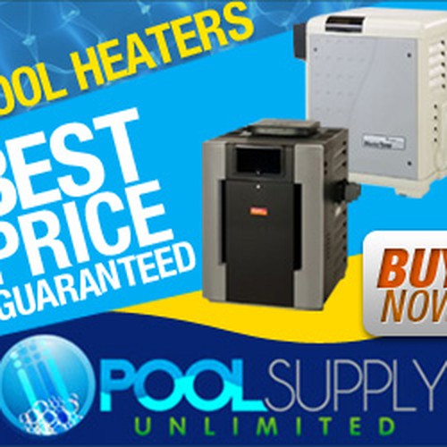 Pool Supply Banner Ads デザイン by geeniusdesigns