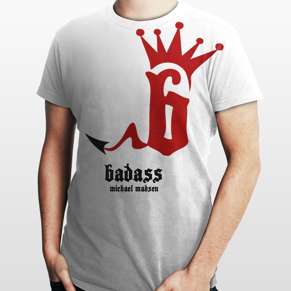 Design by ⒸⓇⒶⒻⓉⒾⒶ titled "badass tee"