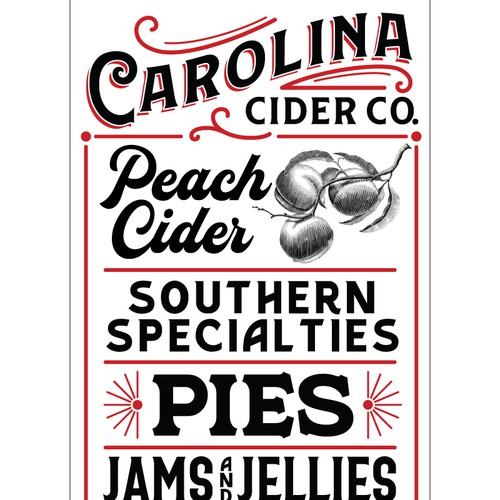 Vintage Country Store Sign for Famous Location Design by PurdyLogo™