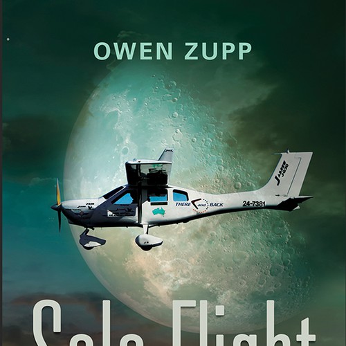 Solo Flight. Design an awesome book cover that captures the adventure of flight. Design by MOberkrom Design