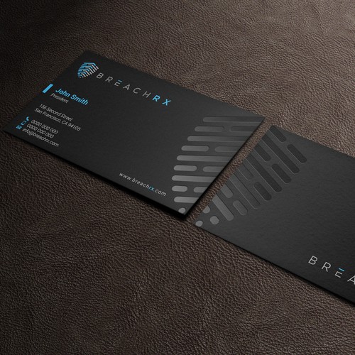 Professional B2B Card for Cyber Security Software Company Design von kaylee CK