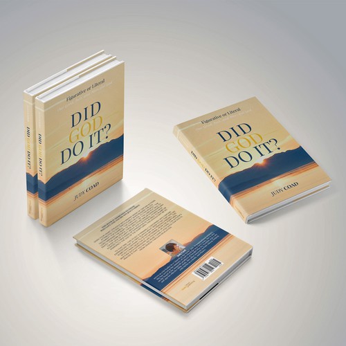 Design book cover and e-book cover  for book showing the goodness of God Design by mavite