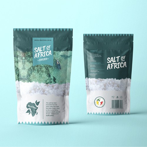 We need a creative designer, who can give us a premium and economi salt package yet not boring Design by Vida Estudio