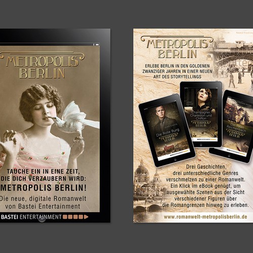 Postcard, flyer or print contest entry by pop ● design