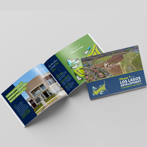 Help me create a Leaflet for a premier luxury real-estate subdivision. Photos included. Design by AstonD