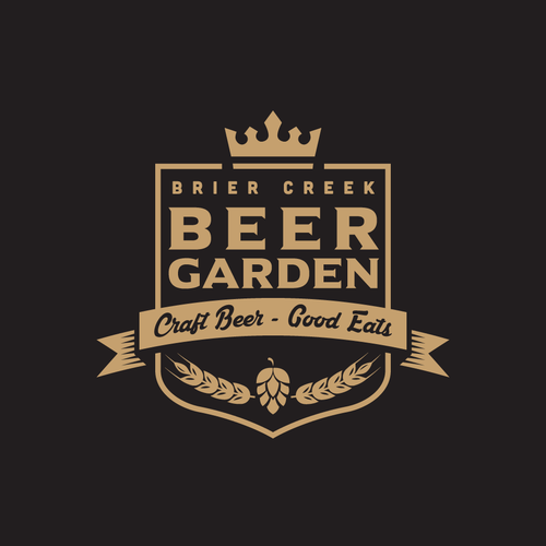 Create a logo for BRIER CREEK BEER GARDEN | Logo design ...