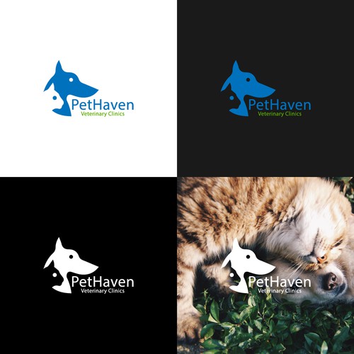 PetHaven Veterinary Clinics Logo Contest Design by MrDedo