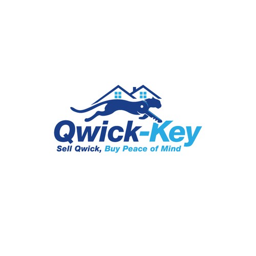 Create a cool character to represent the brand, Qwick-Key Design by DesignatroN