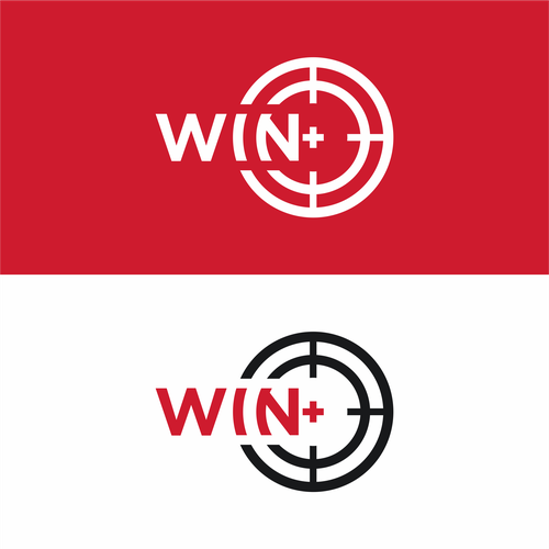 We need you to design WIN+ to highlight the power of not being afraid of difficulties. Design by DSGNESIA™