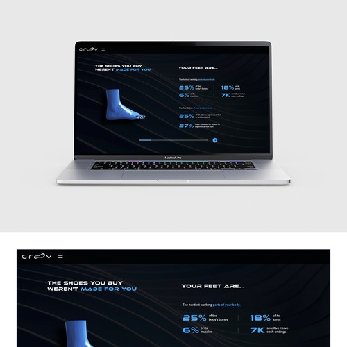 Design content to be incorporated into the website / design paragraph content for the website Design by Renan Marchi