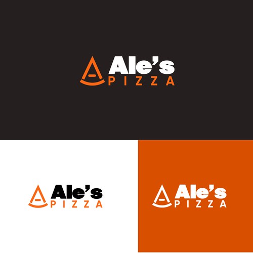 Diseño de Rebrend Ale's pizza (Pizzeria da asporto) de S H A Y