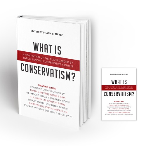 Design a striking new book cover for a classic work of conservative thought Design by LocLe