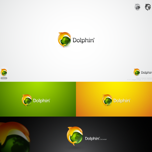 New logo for Dolphin Browser Design by magico