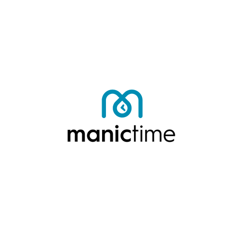Redesign ManicTime.com logo Design by Roxana.I