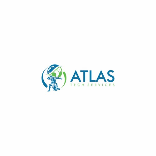 Guaranteed-  Create a logo and branding concept for Atlas Tech Services Design by lemahijo Std.