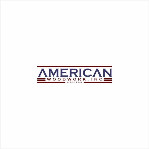 American Woodwork news a new logo Réalisé par Logics Studio