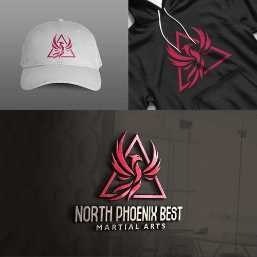 North Phoenix Best Martial Arts school logo Design by jimzz