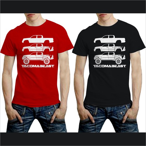 Toyota Tacoma T-Shirt Design | Logo design contest