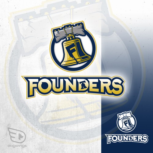 Diseño de "FOUNDERS" SPORTS LOGO!!! de Dogwingsllc