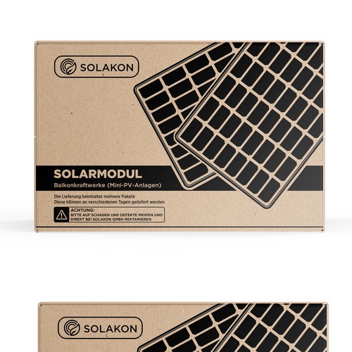 Create a nice Packaging Design for Solar Panels Design by Rajith Shantha