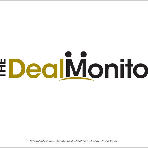 logo for The Deal Monitor Diseño de keegan™