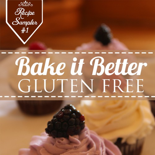 Design di Create a Cover for our Gluten-Free Comfort Food Cookbook di PRINCY103