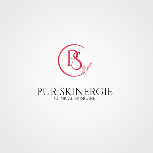 Simple, colorful, modern-ish logo for clinical acne/anti-products. Design by margipansiniya